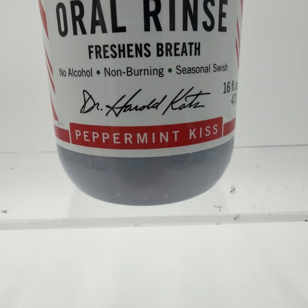 TheraBreath LTD EditionHoliday Festive & Fresh Oral Rinse, 16 fl‎ oz Peppermint